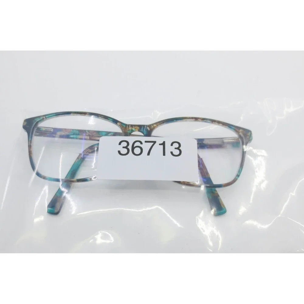 BKLYN Kensington Lapis Blue Brown Marble Eyeglass Frames 54-15-142 36713
